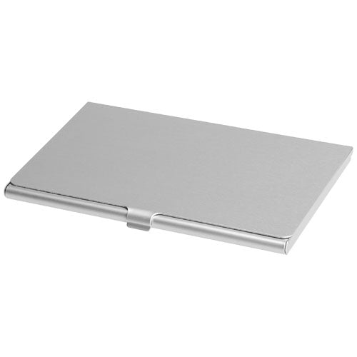 Shanghai Visitenkartenetui aus Metall, silber, individuell mit Logo gestaltbar bei Signalshop.de, Werbeartikel