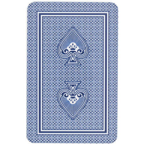 Ace Spielkarten mit blauem Rückendesign, individuell bedruckbar mit Logo, Werbeartikel bei Signalshop.de
