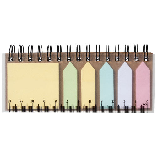 Spinner Spiralnotizbuch mit bunten Haftnotizen, individuell gestaltbar, Signalshop.de Werbeartikel Giveaway