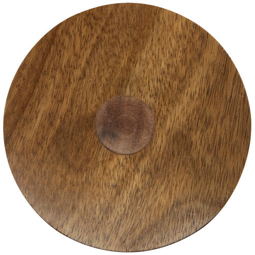 Ivorie 600 ml French Press mit Holzdeckel, individuell gestaltbar, ideal als Werbeartikel von Signalshop.de.