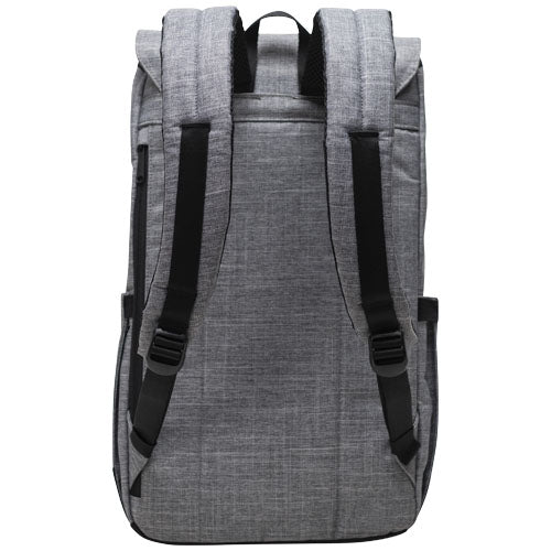 Grauer Herschel Retreat Laptop-Rucksack 23 L, nachhaltig, individuell gestaltbar auf Signalshop.de, Werbeartikel, Werbegeschenke.