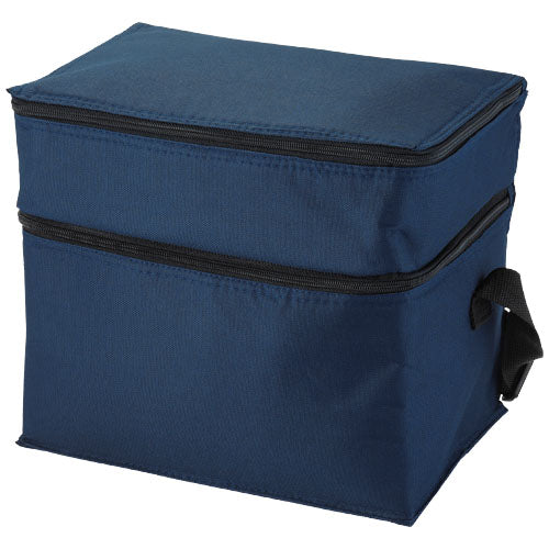 Blaue Oslo Kühltasche 13L mit Reißverschluss, individuell bedruckbar, ideal für Strand und Picknick von Signalshop.de. Werbeartikel, Werbegeschenke, Werbemittel, Giveaway.