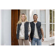 Unisex Quarz GRS-recycelte Thermoweste in Schwarz, individuell gestaltbar, erhältlich bei Signalshop.de für Werbeartikel.