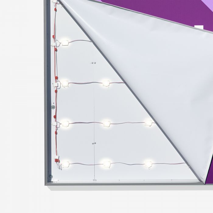 Outdoor LED-Leuchtrahmen von Signalshop.de, individuell bedruckbar, ideal als Werbeartikel oder Werbegeschenk.