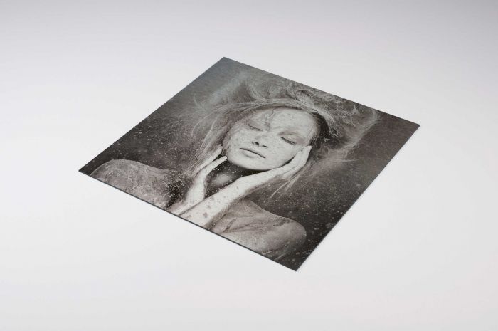 Foto auf Platte in Schwarz-Weiß, individuell gestaltbar bei Signalshop.de, Werbeartikel, Werbegeschenke, Werbemittel, Giveaway.