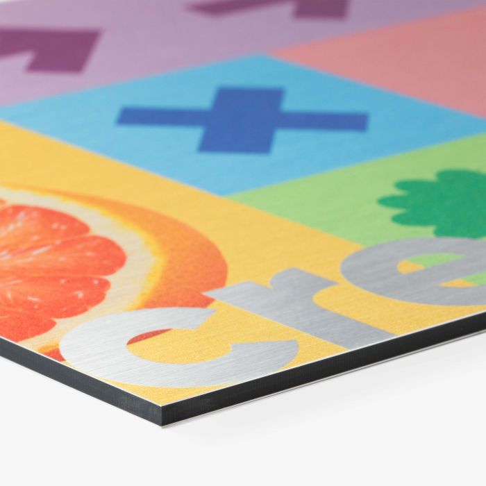 Foto auf Platte, bunt bedruckt, individuell gestaltbar mit Logo. Signalshop.de Werbeartikel, Werbegeschenke.