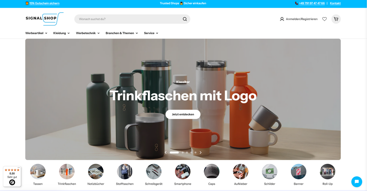 SIGNALSHOP.de startet mit neuem Webauftritt durch