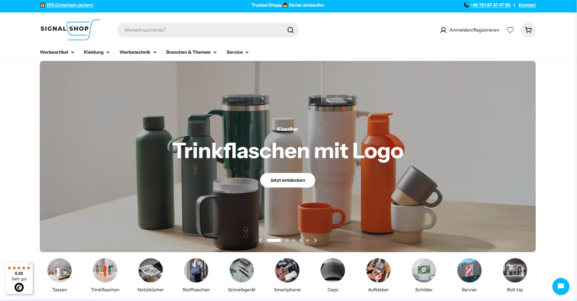 SIGNALSHOP.de startet mit neuem Webauftritt durch