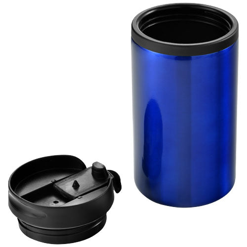 Blauer Mojave 250 ml Isolierbecher, individuell mit Logo bedruckbar, ideal als Werbeartikel von Signalshop.de.