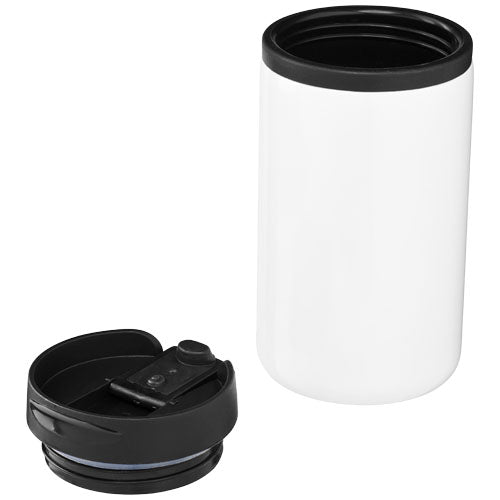 Weißer Mojave 250 ml Isolierbecher von Signalshop.de, individuell bedruckbar, ideal als Werbeartikel.