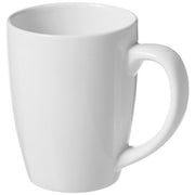 Weiße Bogota 350 ml Keramiktasse, individuell bedruckbar, ideal als Werbeartikel bei Signalshop.de.