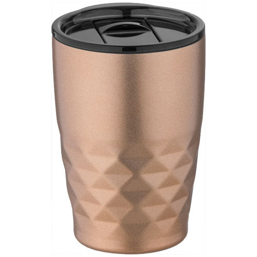 Kupferfarbener Geo 350 ml Isolierbecher von Signalshop.de, individuell bedruckbar, ideal als Werbegeschenk.