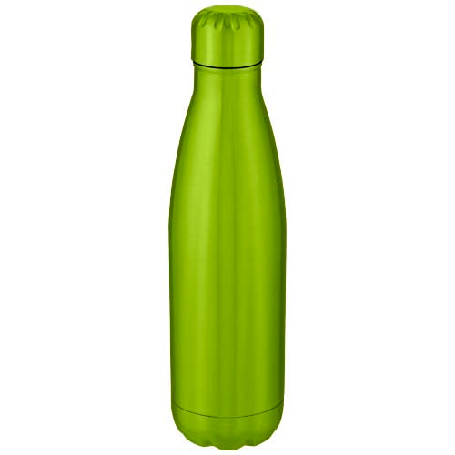 Grüne Cove 500 ml vakuumisolierte Edelstahlflasche von Signalshop.de, individuell bedruckbar, Werbeartikel.