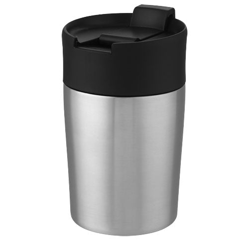 Jetta 180 ml Kupfer-Vakuum Isolierbecher, Edelstahl, schwarz, individuell mit Logo bedruckbar, bei Signalshop.de, Werbeartikel, Werbegeschenke, Werbemittel, Giveaway.