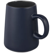 Blaue Joe 450 ml Keramiktasse von Signalshop.de, individuell bedruckbar, ideal als Werbeartikel oder Giveaway.