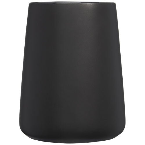 Schwarze Keramiktasse 450 ml, individuell bedruckbar, Signalshop.de Werbeartikel, nachhaltig, Green Concept