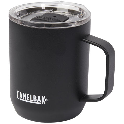 Schwarzer CamelBak® Horizon Isolierbecher, 350 ml, mit Deckel, individuell gestaltbar, Signalshop.de Werbeartikel.