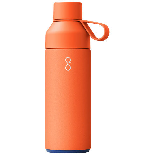 Orange Ocean Bottle 500 ml Isolierflasche, nachhaltig, individuell bedruckbar, Signalshop.de Werbeartikel