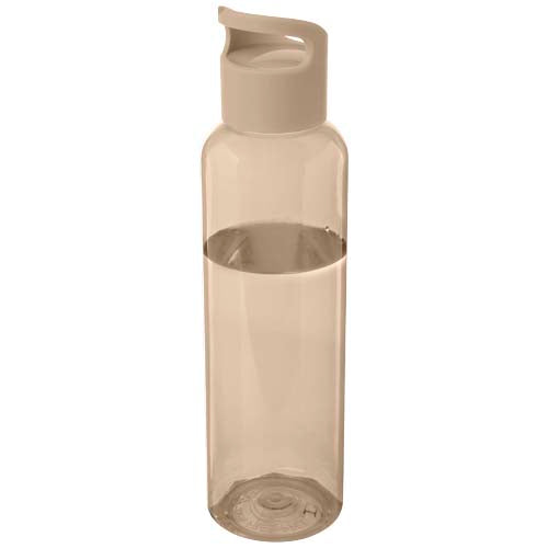 Sky 650 ml Sportflasche aus recyceltem Kunststoff, beige, individuell mit Logo von Signalshop.de bedruckbar, Werbeartikel.