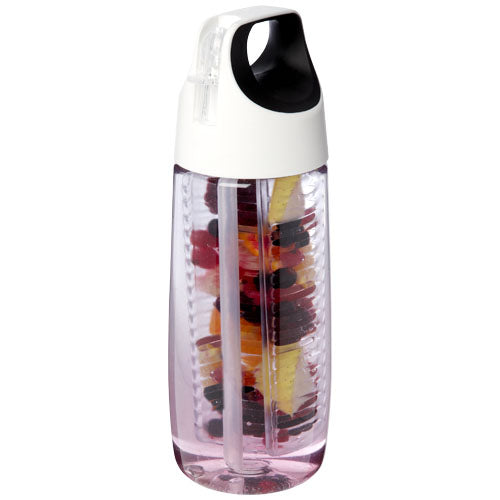 HydroFruit 700 ml recycelte Sportflasche mit Infusor, individuell bedruckbar, erhältlich bei Signalshop.de.