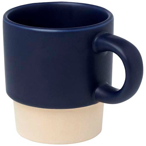 Stapelbarer Espresso Becher mit Tonboden, individuell bedruckbar, von Signalshop.de, ideal als Werbeartikel.