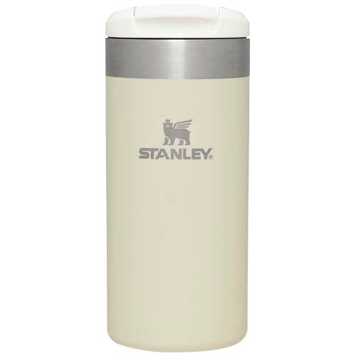 Beiger Stanley AeroLight™ Transit Thermobecher, 350 ml, individuell mit Logo bedruckbar, bei Signalshop.de.
