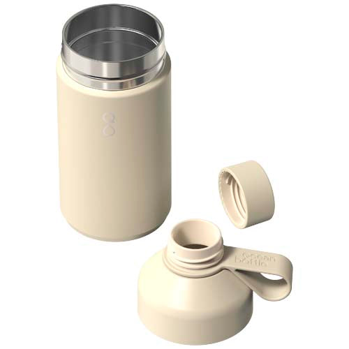 Beige Ocean Bottle 750 ml aus recyceltem Material, individuell mit Logo gestaltbar, Signalshop.de Werbegeschenke