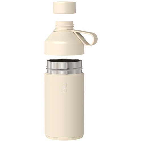 Beige Ocean Bottle 750 ml isoliert, individuell bedruckbar, nachhaltig, Signalshop.de Werbeartikel.