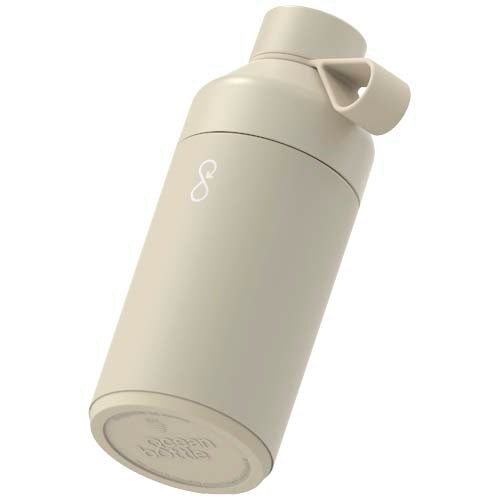 Beige Ocean Bottle 750 ml, vakuumisoliert, nachhaltig, individuell bedruckbar, Signalshop.de Werbeartikel