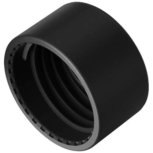 Schwarzer Deckel der Ocean Bottle Lite 620 ml Flasche, nachhaltig und recycelbar, von Signalshop.de als Werbeartikel.