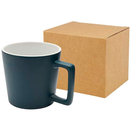 Cali 370 ml Keramiktasse matt, spülmaschinenfest, individuell bedruckbar, Signalshop.de Werbeartikel