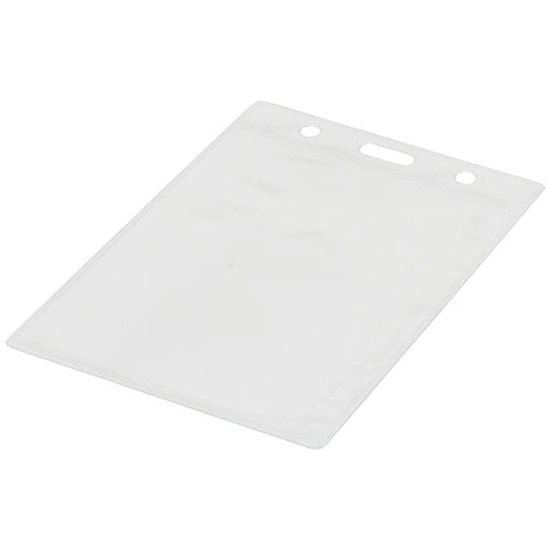 Transparente Lorenzo Ausweishülle aus Kunststoff, individuell bedruckbar, ideal als Werbeartikel bei Signalshop.de.
