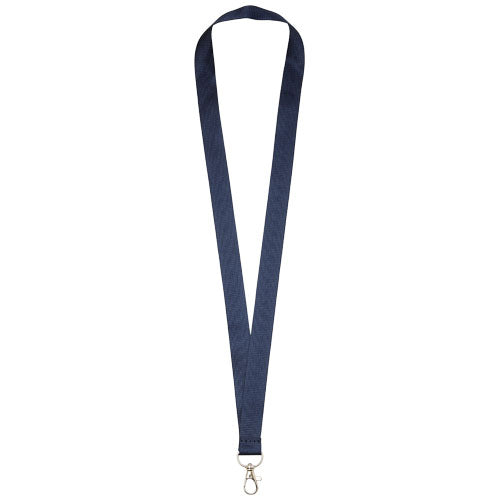 Impey Lanyard in Blau mit Haken, individuell gestaltbar, Signalshop.de Werbeartikel, Werbegeschenke, Werbemittel, Giveaway.