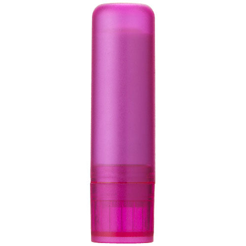 Pinker Deale Lippenpflegestift aus Kunststoff, individuell mit Logo bedruckbar, bei Signalshop.de. Werbeartikel, Werbegeschenke, Werbemittel, Giveaway.