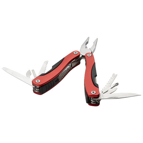 Casper Multifunktionswerkzeug in Rot mit 11 Funktionen, individuell bedruckbar, von Signalshop.de, Werbeartikel, Werbemittel.