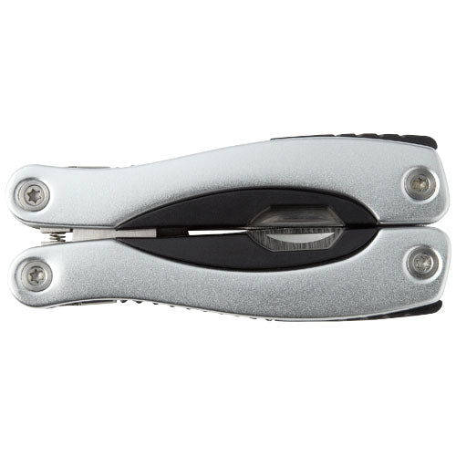 Casper Multifunktionswerkzeug in Silber, individuell gestaltbar, Werbeartikel von Signalshop.de, kompakt, vielseitig.