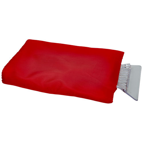 Roter Colt Eiskratzer mit Handschuh, individuell bedruckbar, von Signalshop.de. Ideal als Werbeartikel oder Werbegeschenk.