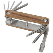 Fixie Fahrrad Multitool aus Holz mit Metallwerkzeugen, individuell gestaltbar, Signalshop.de Werbeartikel.