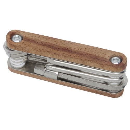 Fixie Fahrrad Multitool aus Holz, nachhaltig und individuell mit Logo gestaltbar, bei Signalshop.de. Werbeartikel, Werbegeschenke, Werbemittel, Giveaway.