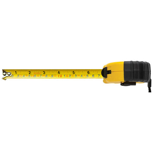 Gelbes 3 Meter Maßband aus recyceltem Kunststoff von Signalshop.de, individuell bedruckbar, Werbeartikel.