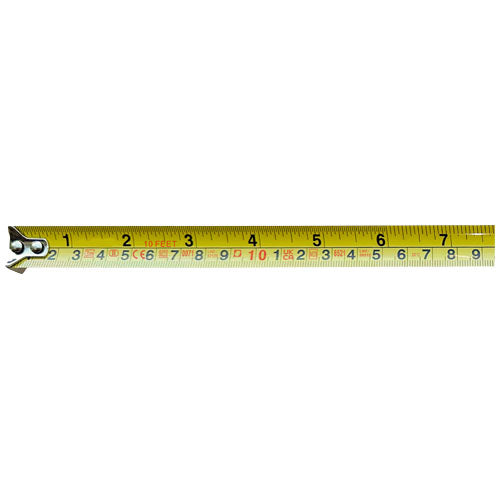 3 Meter Maßband aus recyceltem RCS Kunststoff, individuell bedruckbar, Werbeartikel von Signalshop.de.