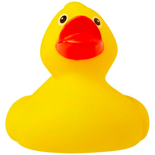 Gelber Quak Ente Antistressball aus Schaumstoff von Signalshop.de, individuell bedruckbar, ideal als Werbeartikel.