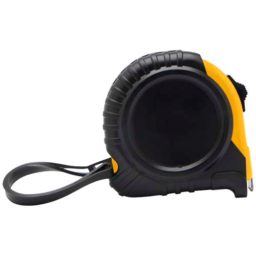 5 Meter Maßband in Schwarz-Gelb, individuell bedruckbar, von Signalshop.de; Werbeartikel, Werbegeschenke, Werbemittel, Giveaway.