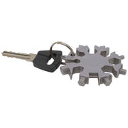 Task Multitool in Schneeflockenform, individuell bedruckbar, ideal als Werbeartikel von Signalshop.de.