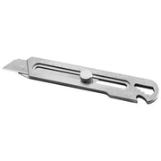 Linear Cuttermesser aus Metall, individuell mit Logo gestaltbar, Signalshop.de Werbeartikel, Werbegeschenke