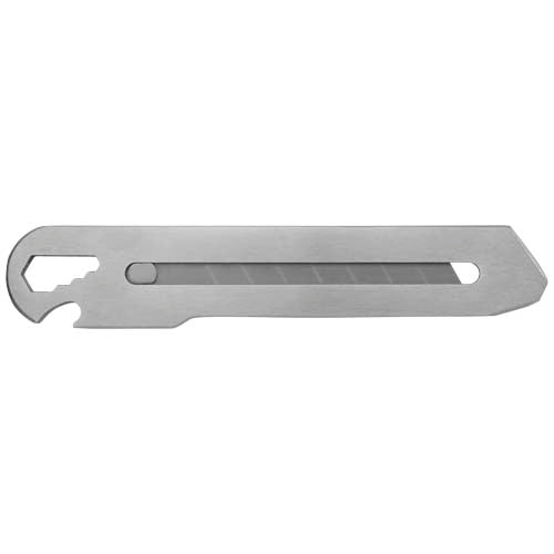 Linear Cuttermesser aus Metall, individuell gestaltbar mit Logo, von Signalshop.de; Werbeartikel, Werbegeschenke, Werbemittel, Giveaway.