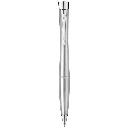 Parker Urban Metallkugelschreiber in Silber, individuell gestaltbar, bei Signalshop.de. Werbeartikel, Werbegeschenke.