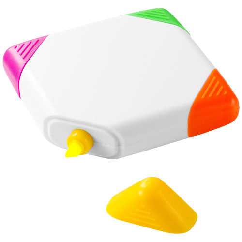 Trafalgar quadratischer Marker in vier Farben, individuell mit Logo von Signalshop.de bedruckbar; Werbeartikel, Werbegeschenke, Werbemittel, Giveaway.