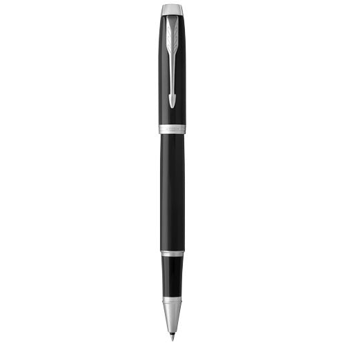 Parker IM Tintenroller aus Metall in Schwarz, individuell gestaltbar mit Logo, erhältlich bei Signalshop.de als Werbeartikel.