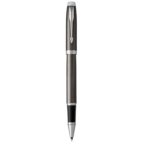 Metall-Rollerball-Stift Parker IM mit schwarzer Mine, individuell gestaltbar, Signalshop.de Werbeartikel.